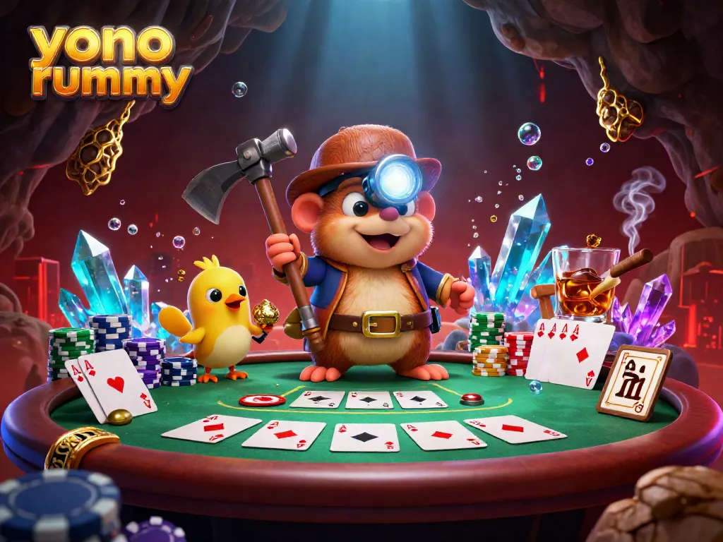 Yono Rummy mengajak pemain menjelajahi harta karun dalam permainan rummy yang mengasyikkan