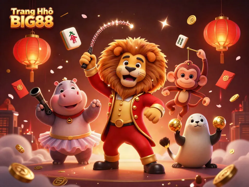Experience exhilarating gameplay at Trang Chủ BIG88 with dynamic characters and vibrant casino elements!