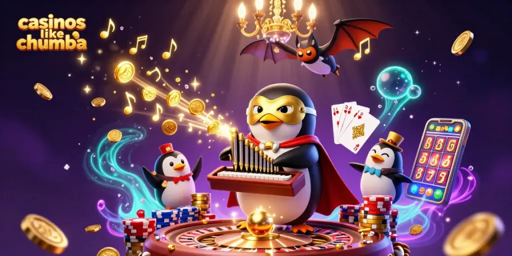 Experience exciting gameplay at casinos like Chumba, featuring vibrant characters and dazzling game elements.