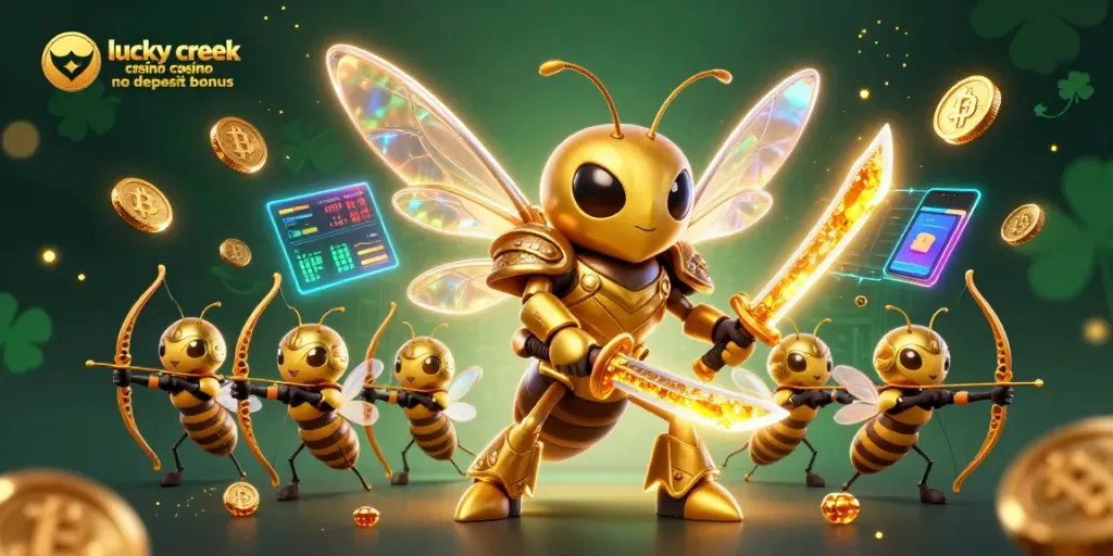 Experience the thrilling world of lucky creek casino no deposit bonus with vibrant 3D illustrations.