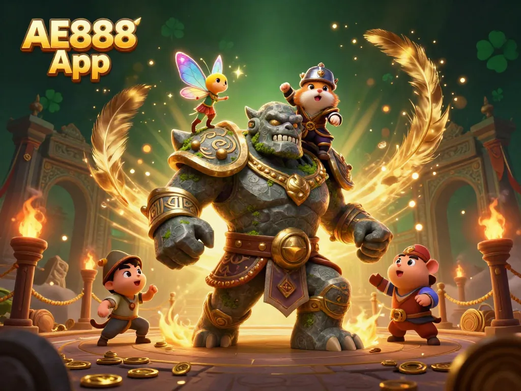 Engage with the AE888 App by experiencing thrilling magic in a vibrant casino-inspired fantasy.