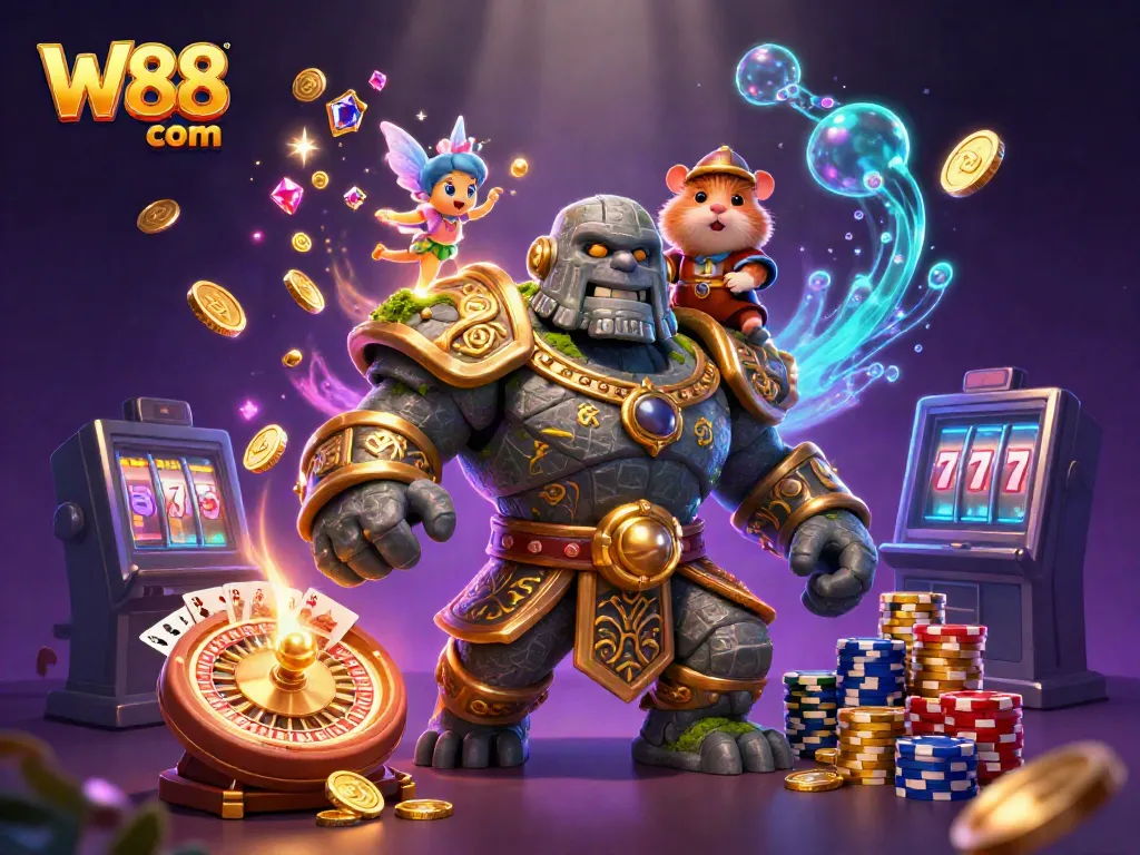 Experience thrilling gameplay with W88 com as you spin the roulette wheel and win dazzling prizes!