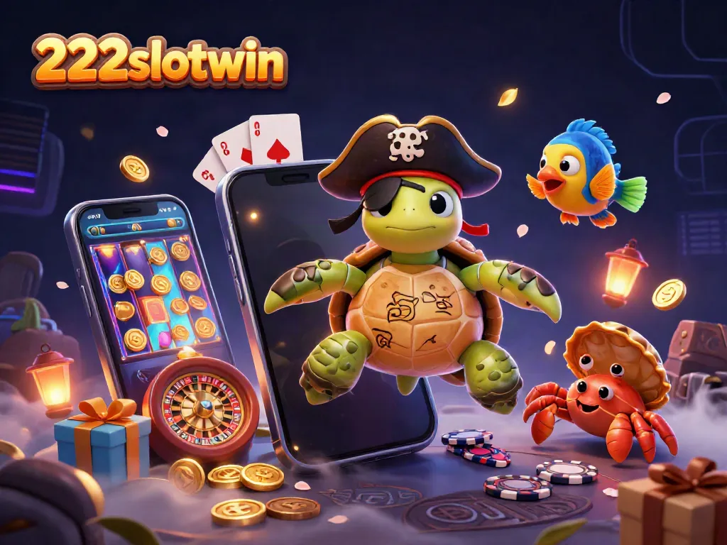 Menjelajahi slot dengan 222slotwin, menjelajahi dunia kasino daring bersama karakter unik.