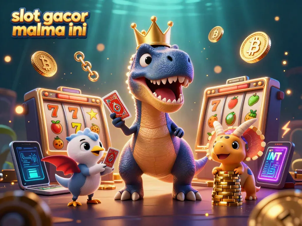 Experience the exciting world of slot gacor malma ini, featuring dynamic characters and casino elements.