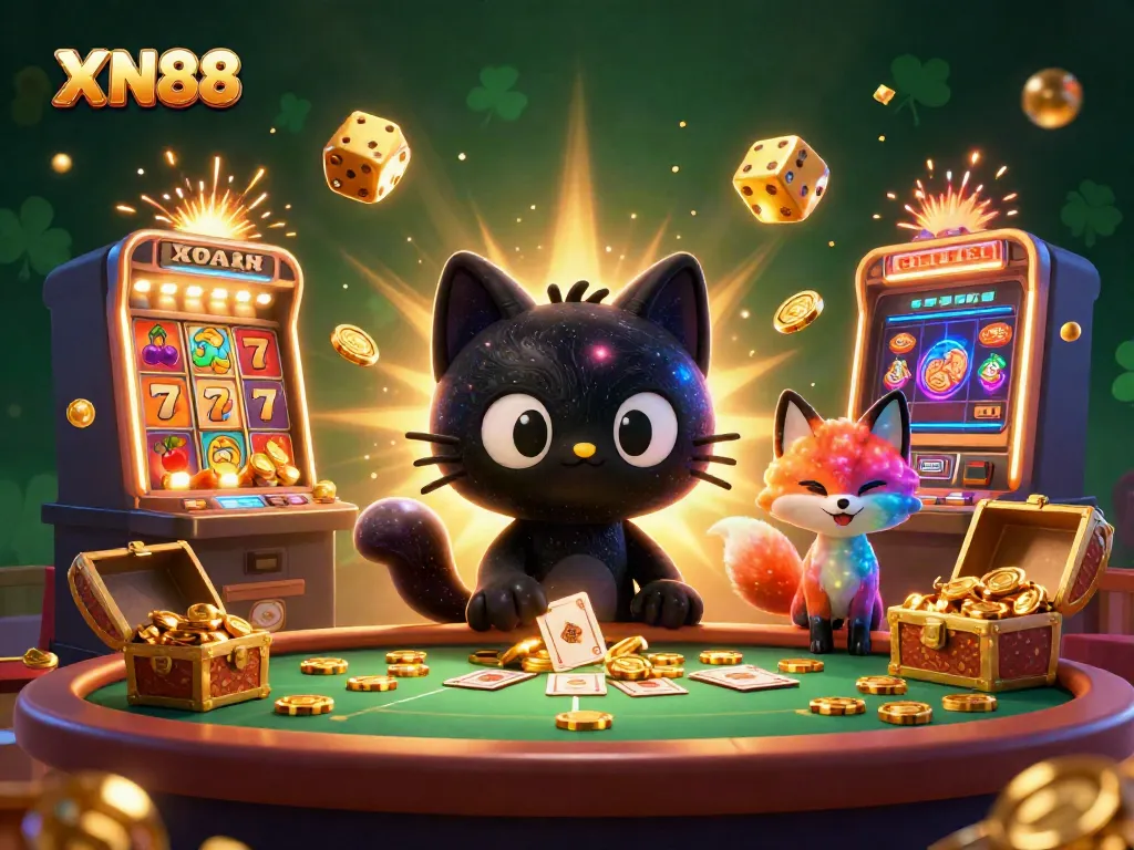 Experience exhilarating gameplay at XN88 with vibrant 3D graphics and lively casino elements!