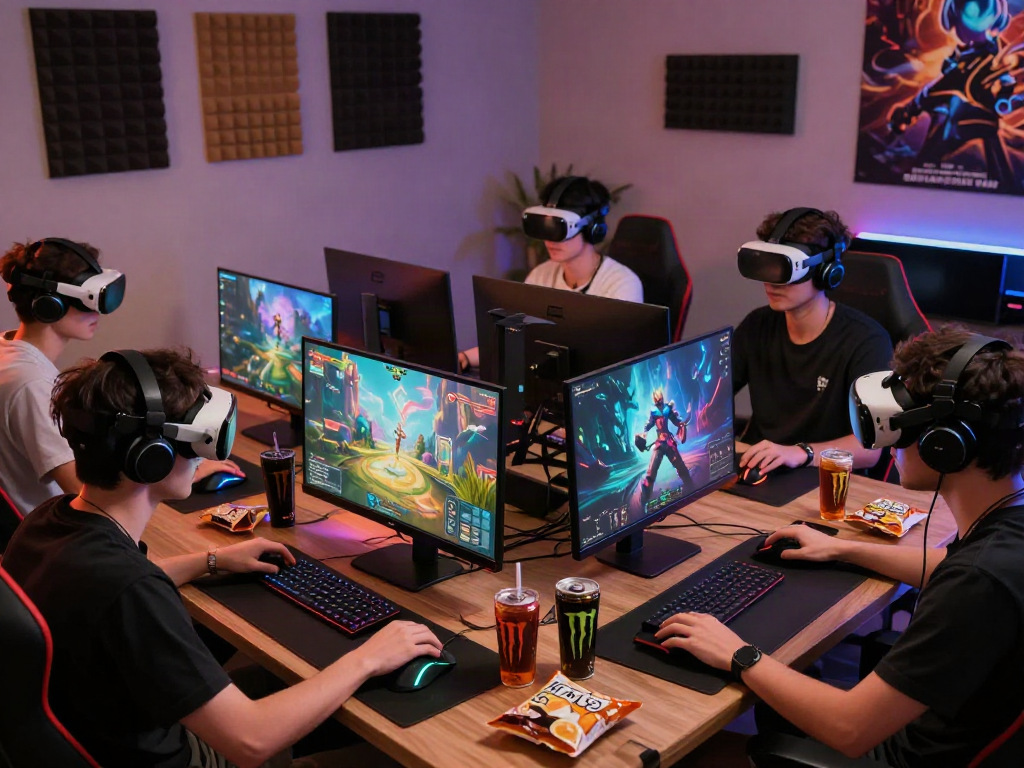 Pengalaman permainan online luxury111 dengan pemain beragam dan aksesori gaming.