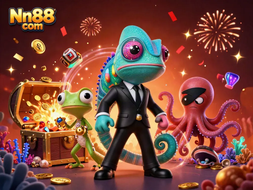 Engage with thrilling games at Nn88 com with a vibrant underwater casino adventure.