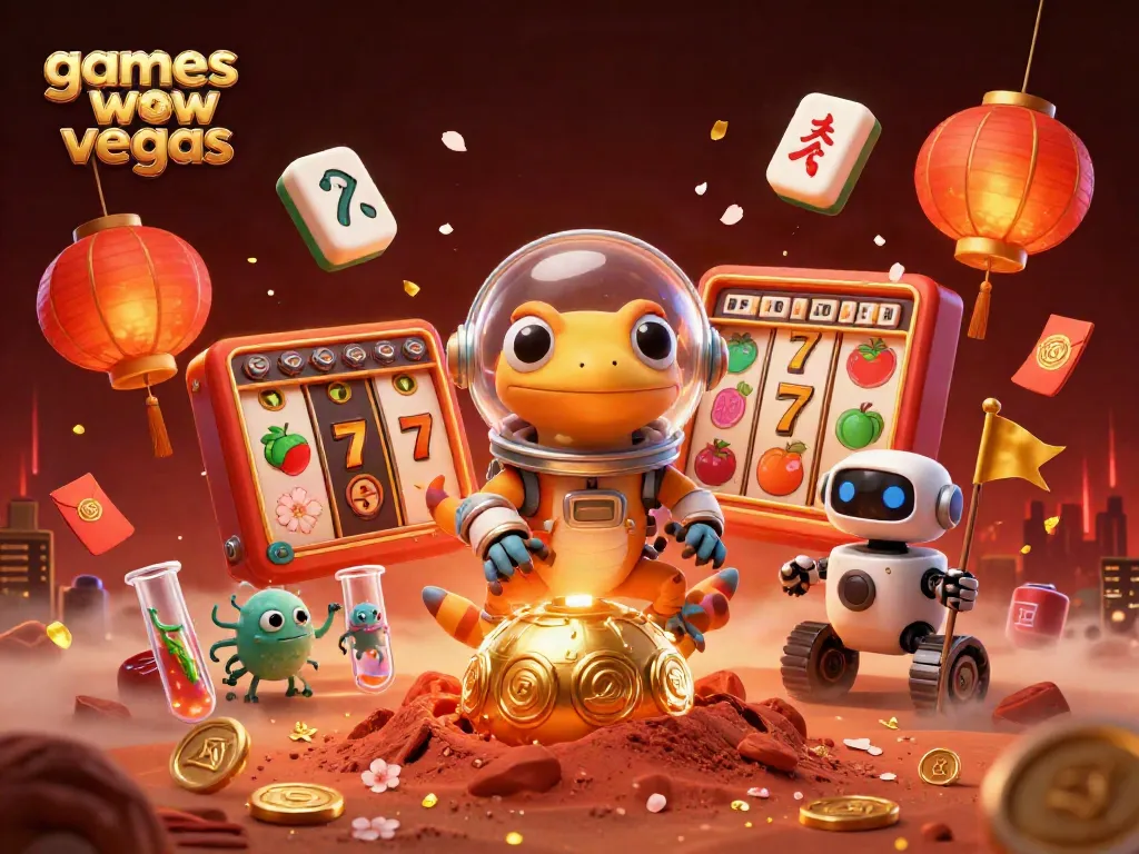 Experience thrilling games like wow vegas with vibrant slot action and cosmic adventure