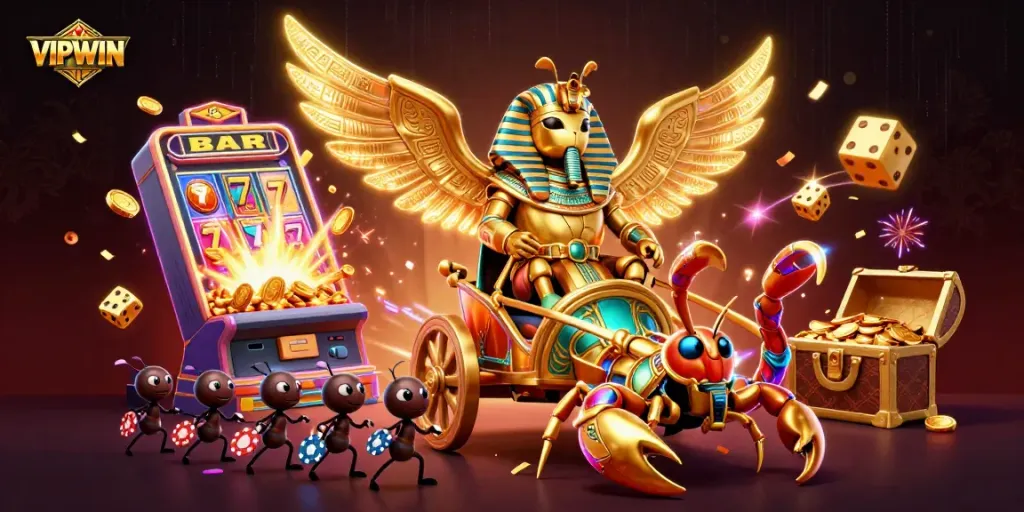 Engage in thrilling gaming adventures with VIPWIN's exciting casino offerings and stunning graphics.