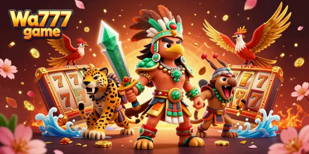 Engage in thrilling gameplay with Wa777 game featuring captivating casino elements and dynamic characters.