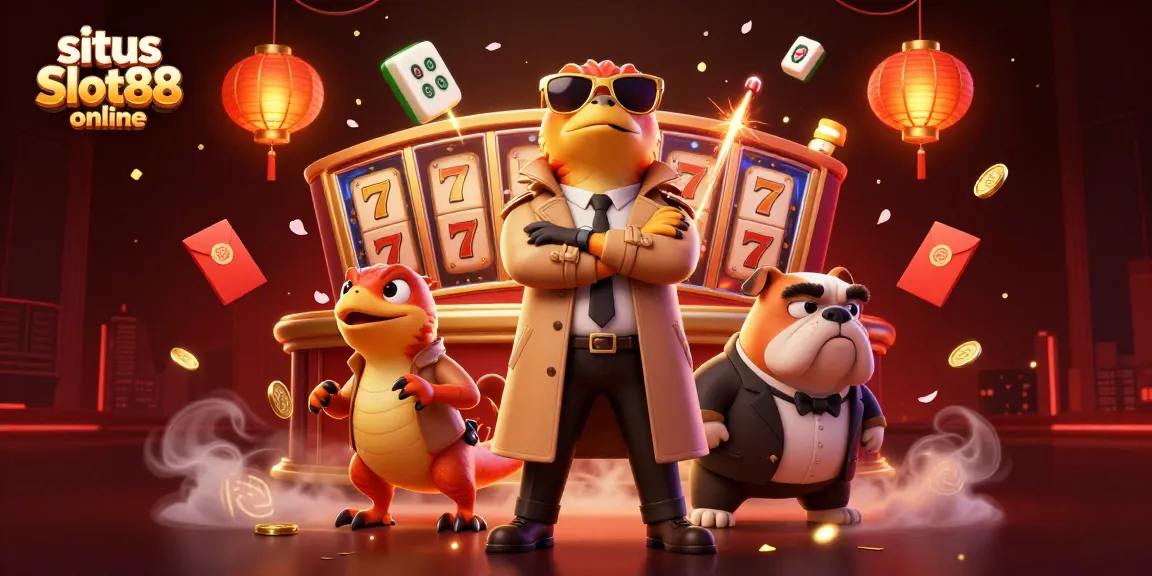 Rasakan keseruan situs Slot88 online dengan ilustrasi 3D slot dan aksesoris casino menarik
